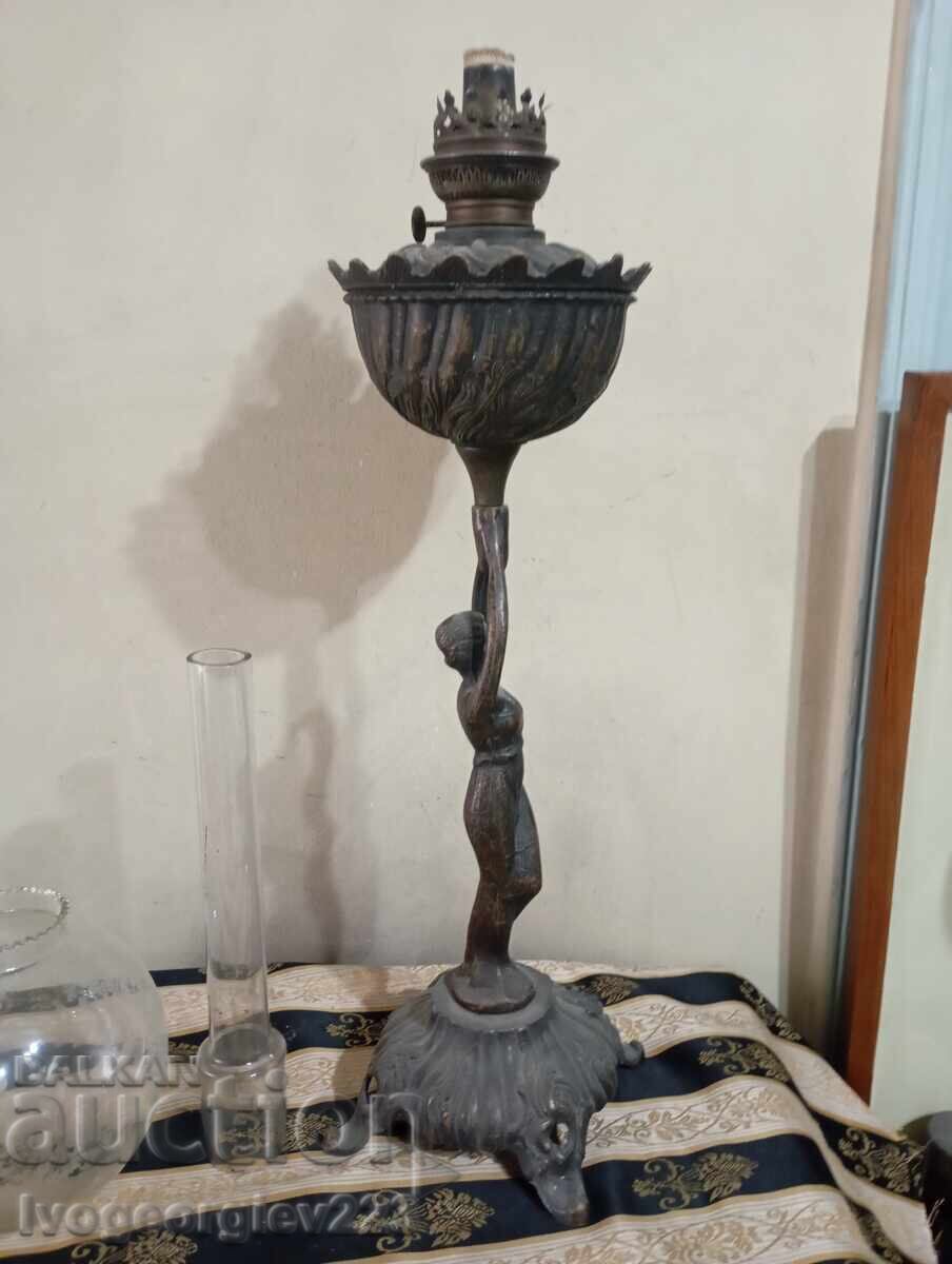 Παλιό γκάζι (φωταέριο) λάμπα - 6