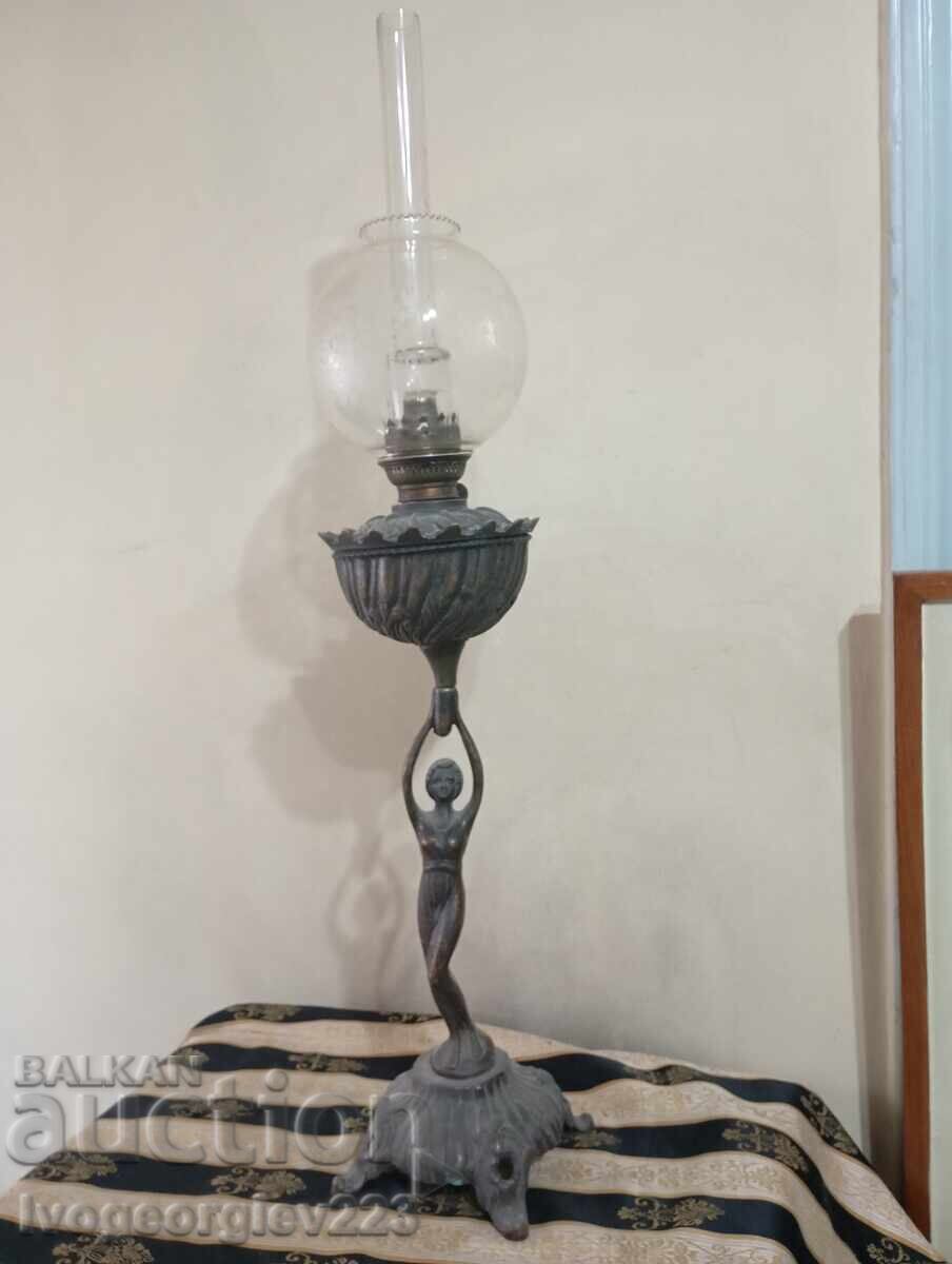 Παλιό γκάζι (φωταέριο) λάμπα