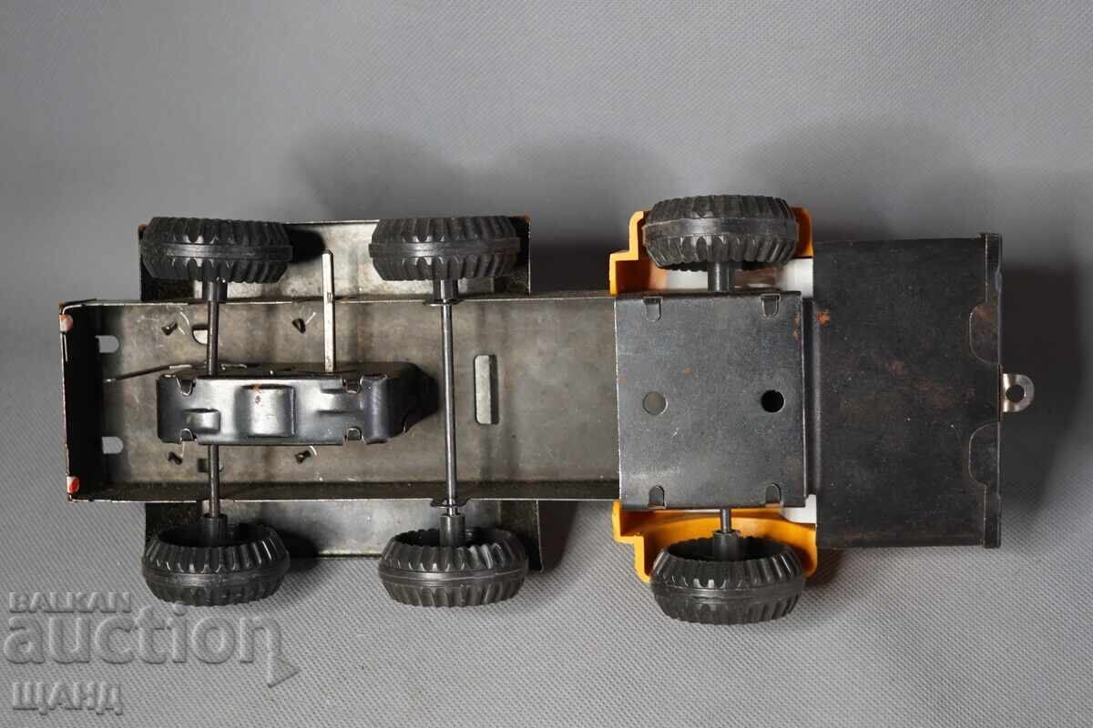Delivery of Old Russian Metal Mechanical Toy Model Truck Delivery of Old Russian Metal Mechanical Toy Model Truck