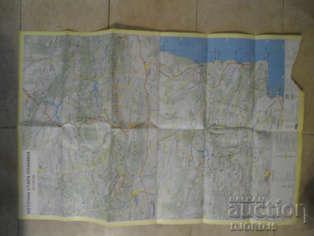 Eastern Stara Planina, Obzor Tourist Map - 5 Eastern Stara Planina, Obzor Tourist Map - 5