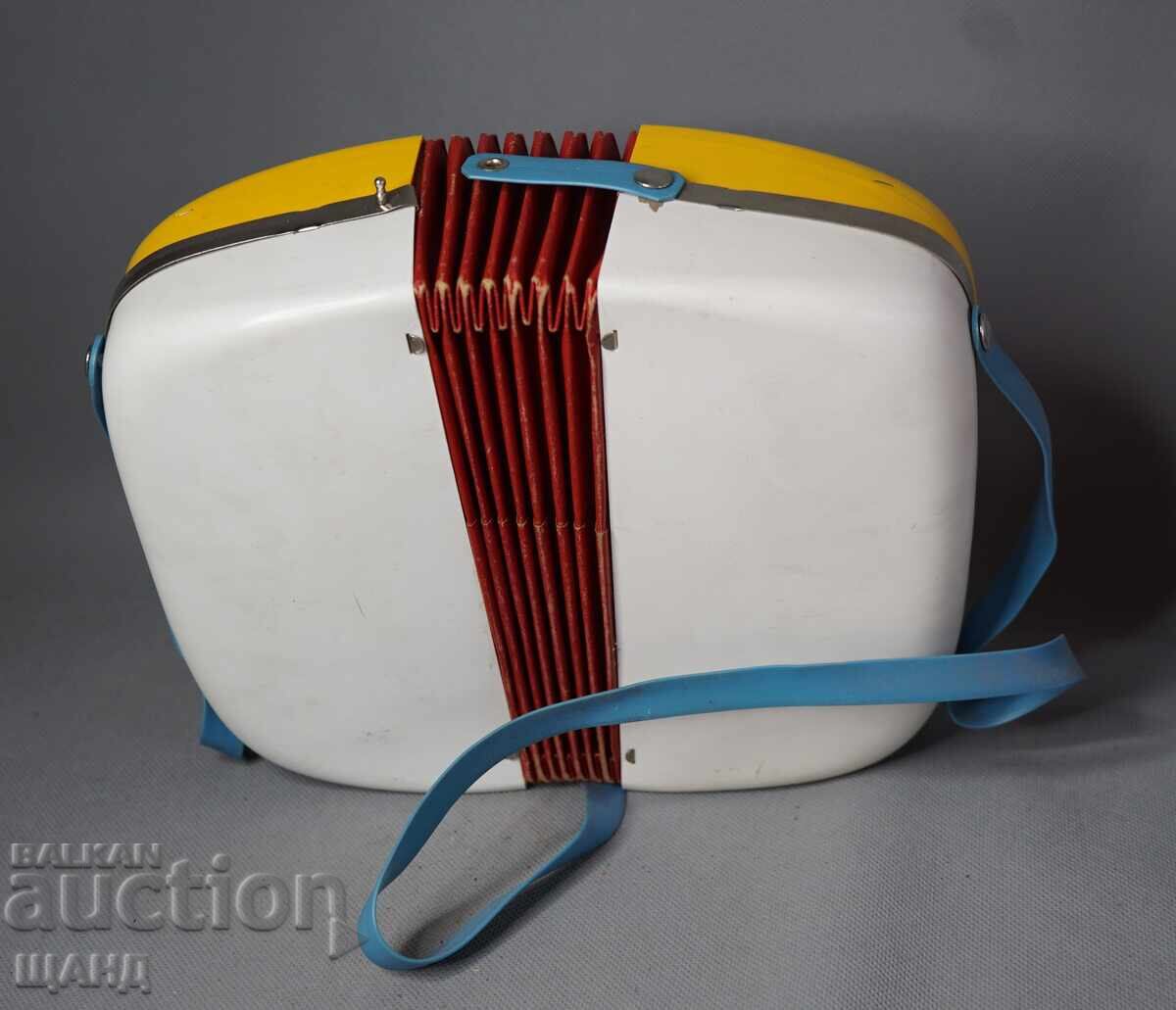 Auction Old German Children's Toy Accordion with Box Auction Old German Children's Toy Accordion with Box