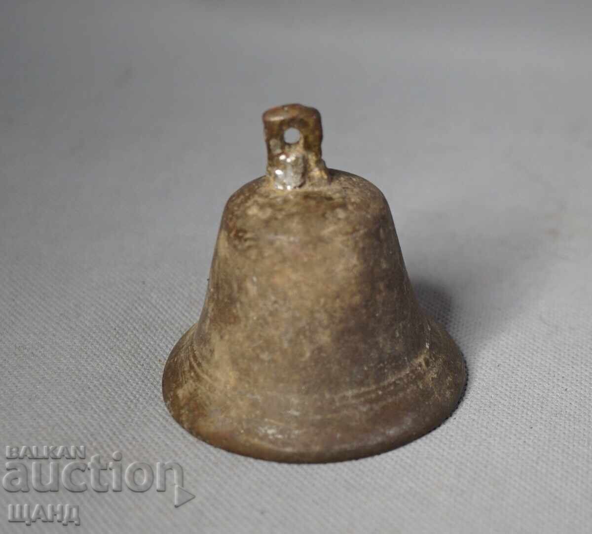 Old bronze cauldron, bell, clapper bell