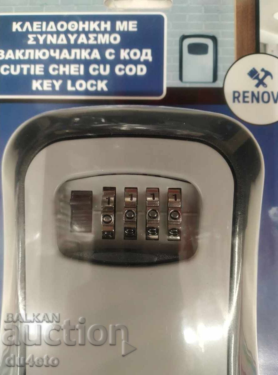 Mini safe for keys and small items with code for Airbnb 11.5x9 - 7