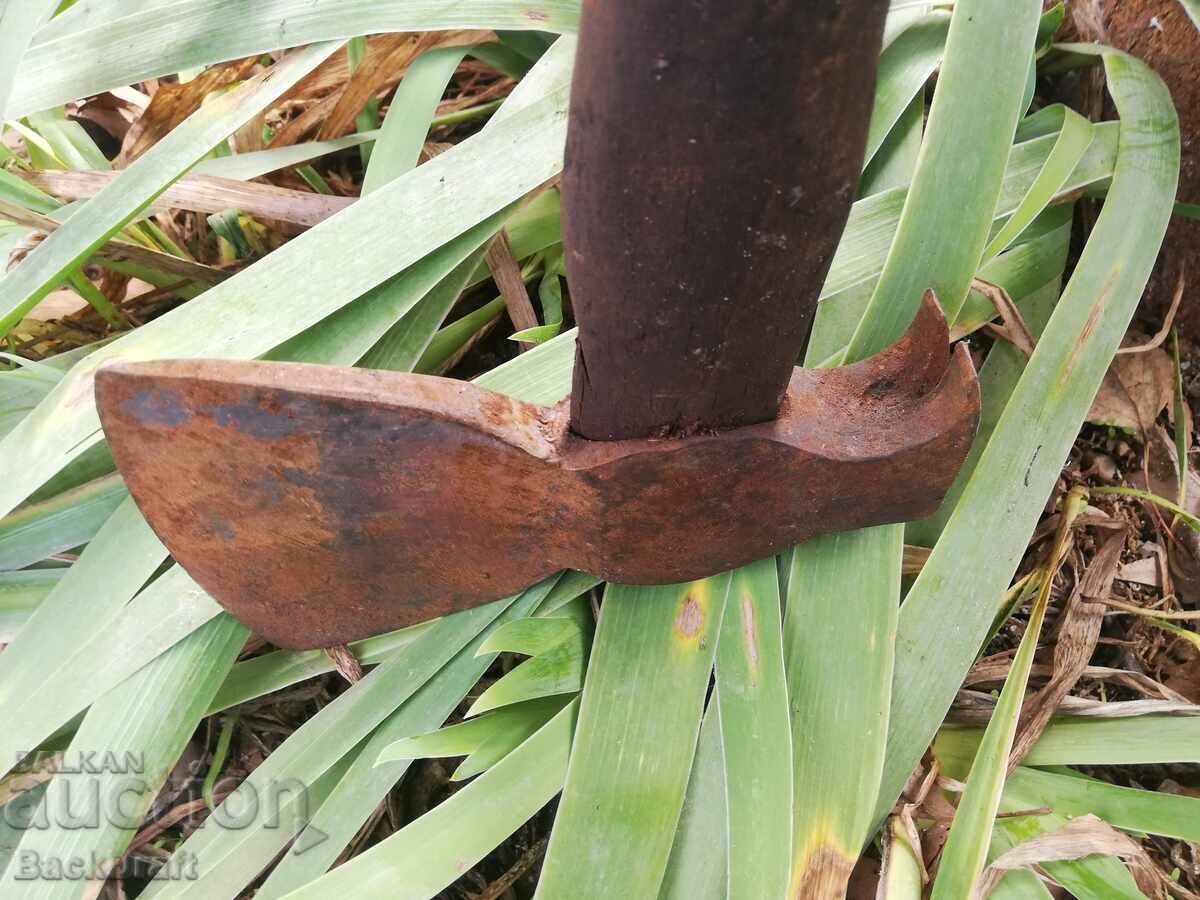 ВСВ WW2 Стара Немска пионерна брадва,топор,инструмент - 7 ВСВ WW2 Стара Немска пионерна брадва,топор,инструмент - 7