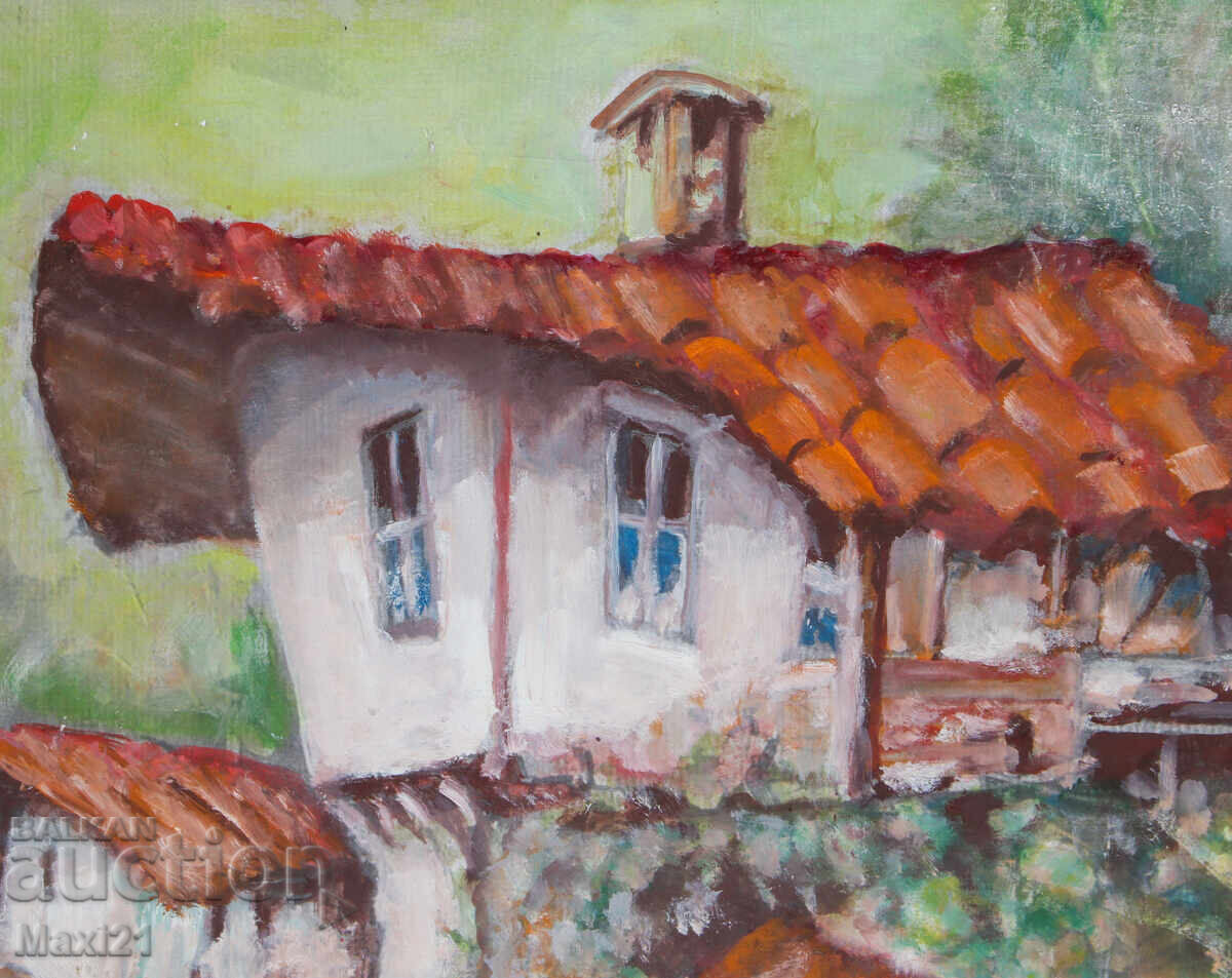 Παράδοση Τοπίο με γκουάς, αγροικία Παράδοση Τοπίο με γκουάς, αγροικία