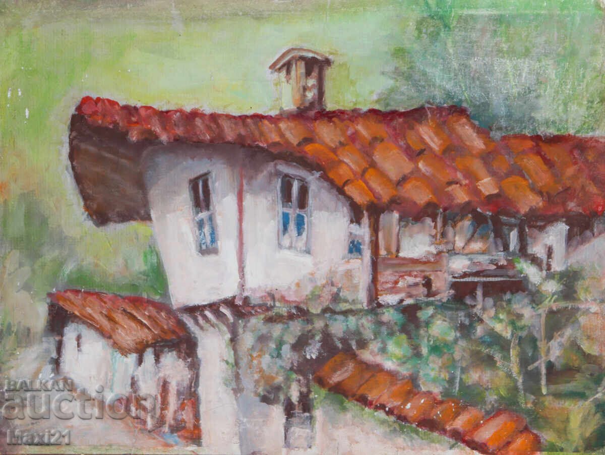 Τοπίο με γκουάς, αγροικία Τοπίο με γκουάς, αγροικία