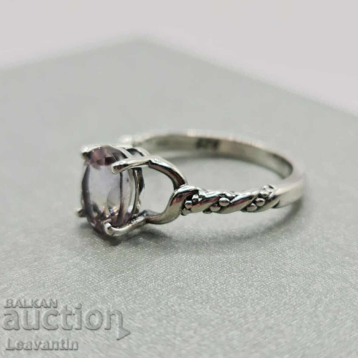 Licitație Inel de argint cu Ametrin Licitație Inel de argint cu Ametrin