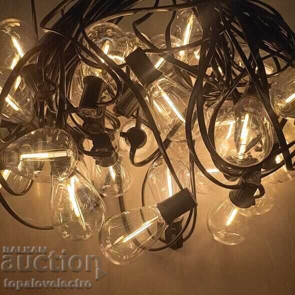 Εξωτερικά φωτάκια 20M με τηλεχειριστήριο και χρονοδιακόπτη - 5