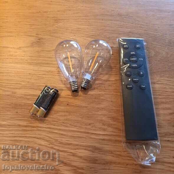 Εξωτερικά φωτάκια 20M με τηλεχειριστήριο και χρονοδιακόπτη - 6