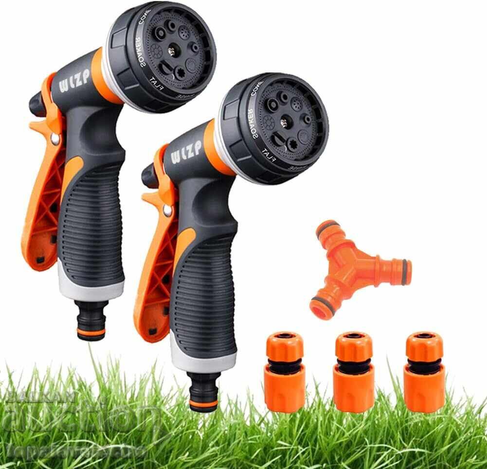 Set of 2 Garden Sprayers with 8 Modes Liquidation Sale