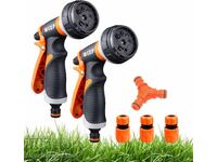 Set de 2 pistoale de grădină cu 8 moduri Lichidare de stoc