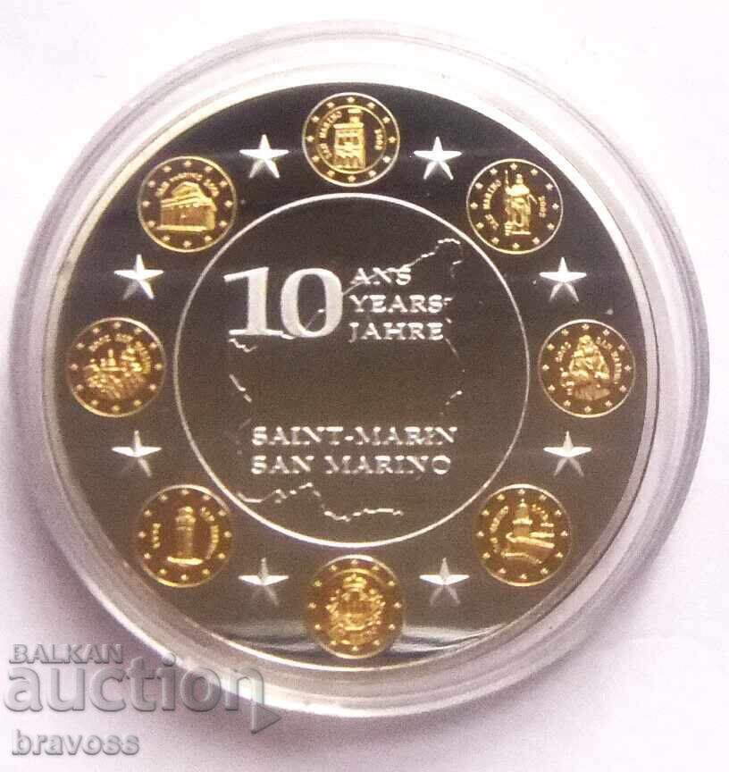 European currencies - medal