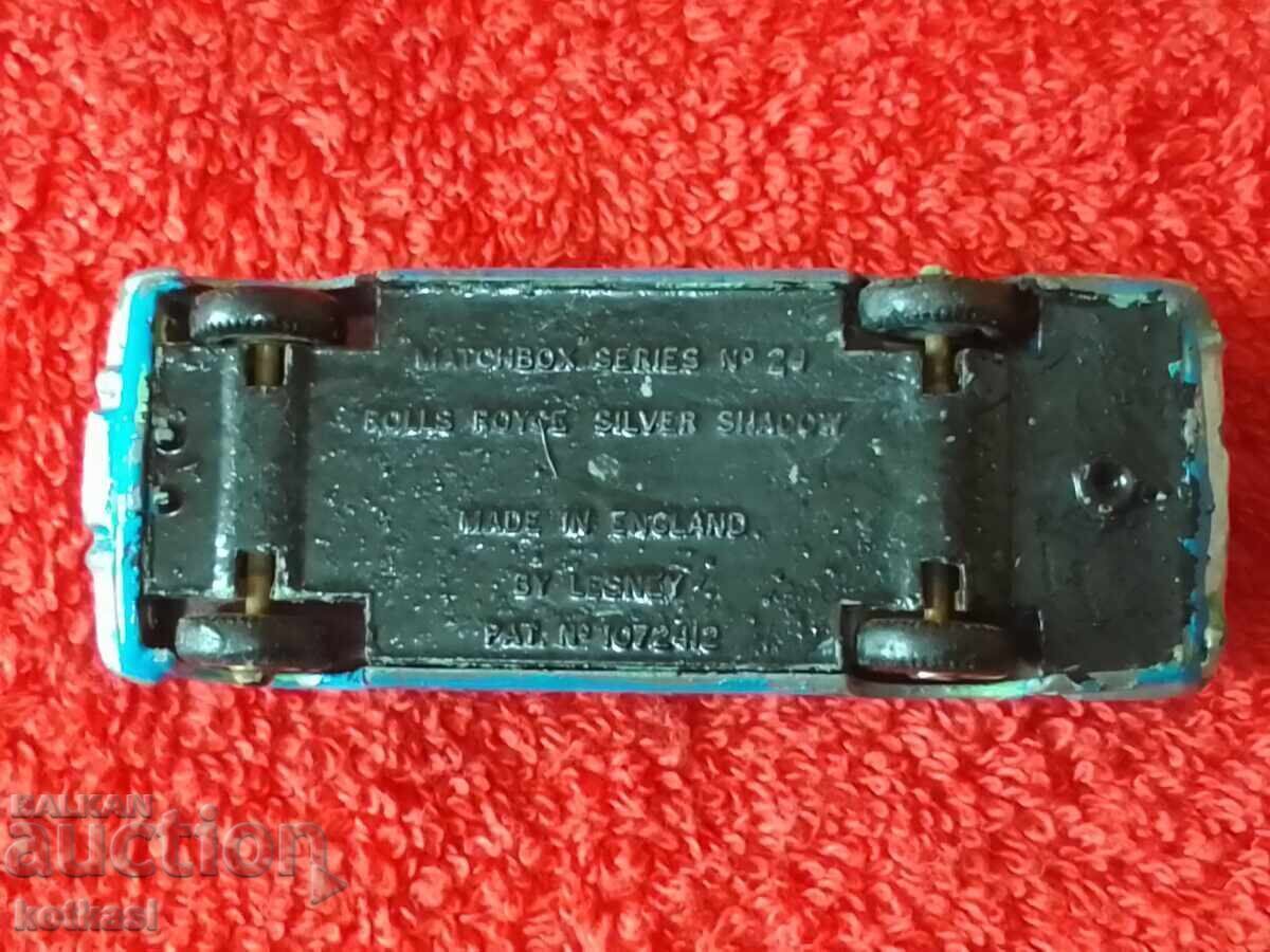 Стар модел кола Rolss Royce Silver MATCHBOX ENGLAND LESNEY - 6