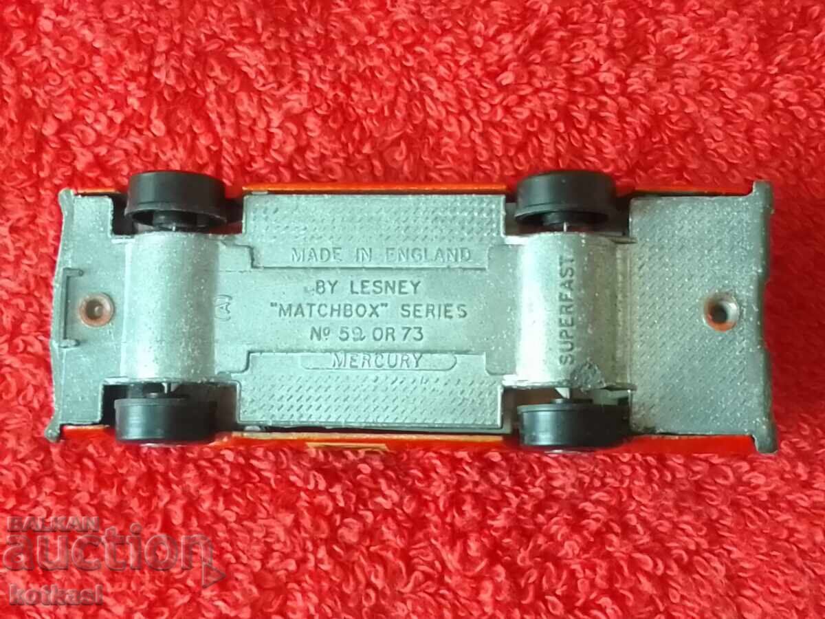 Old MATCHBOX ENGLAND LESNEY MERCURY model, quality - 7