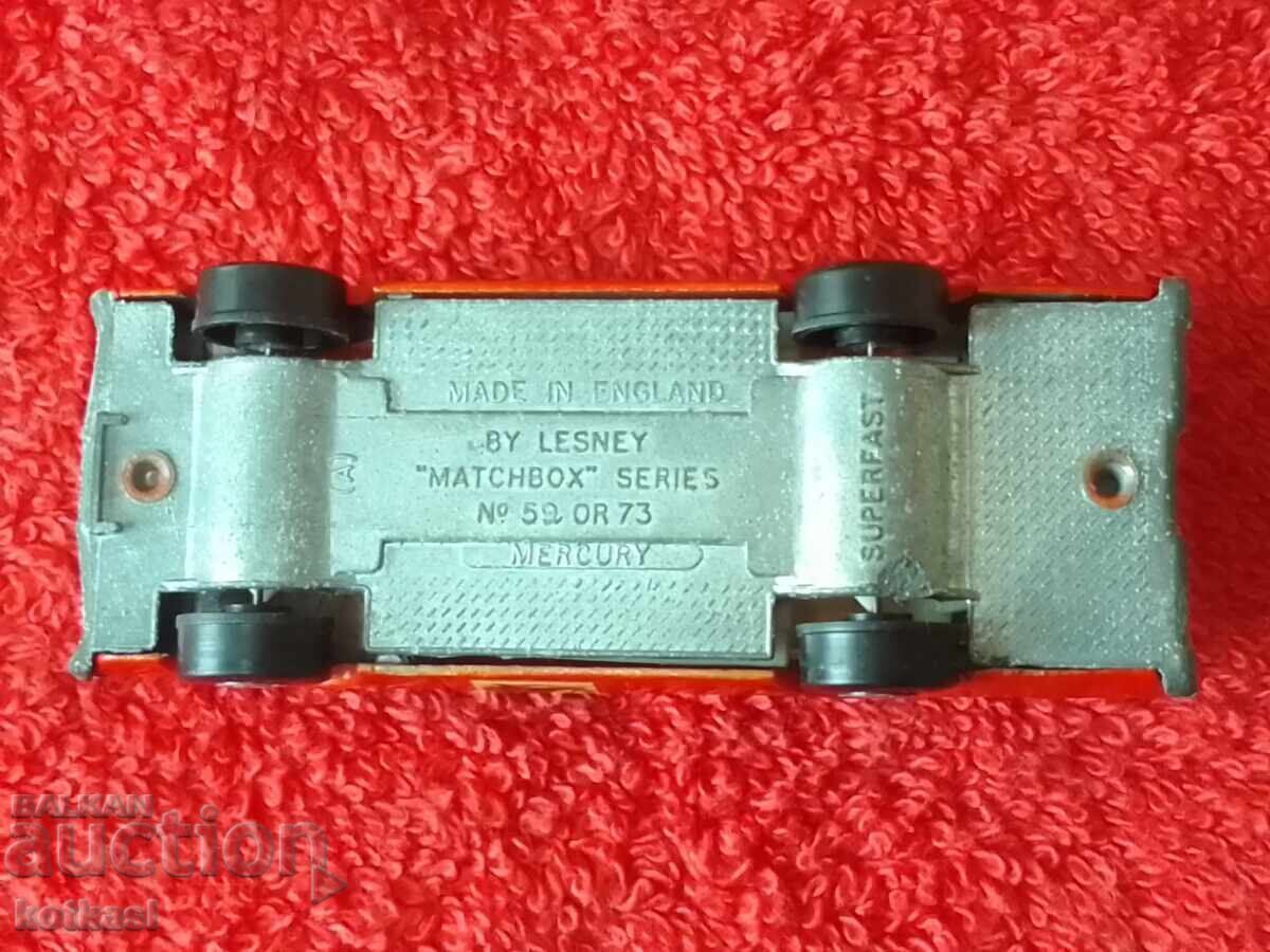 Old MATCHBOX ENGLAND LESNEY MERCURY model, quality - 7