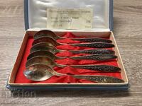 Комплект чаени лъжички в кутия (6 броя)