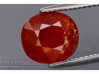 Granat spessartin 7.90ct 10.8mm tăietură rotundă