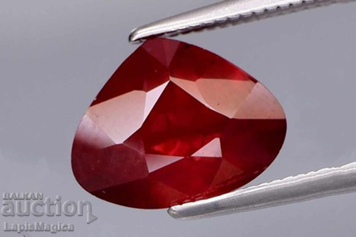 Ροδολίτης γρανάτης 3.06ct κοπή σταγόνας