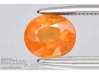 Granat Spessartin 1.07ct 6.2x5.2mm Tăietură Ovală