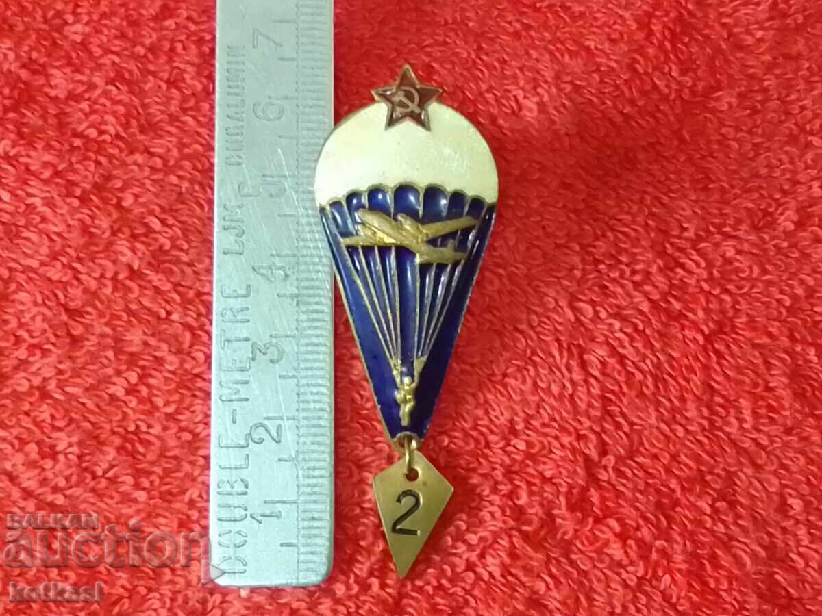 Star μεταλλικός χάλκινος Στρατιωτικό Σήμα σμάλτο Αλεξιπτωτιστής ποιότητα Star μεταλλικός χάλκινος Στρατιωτικό Σήμα σμάλτο Αλεξιπτωτιστής ποιότητα