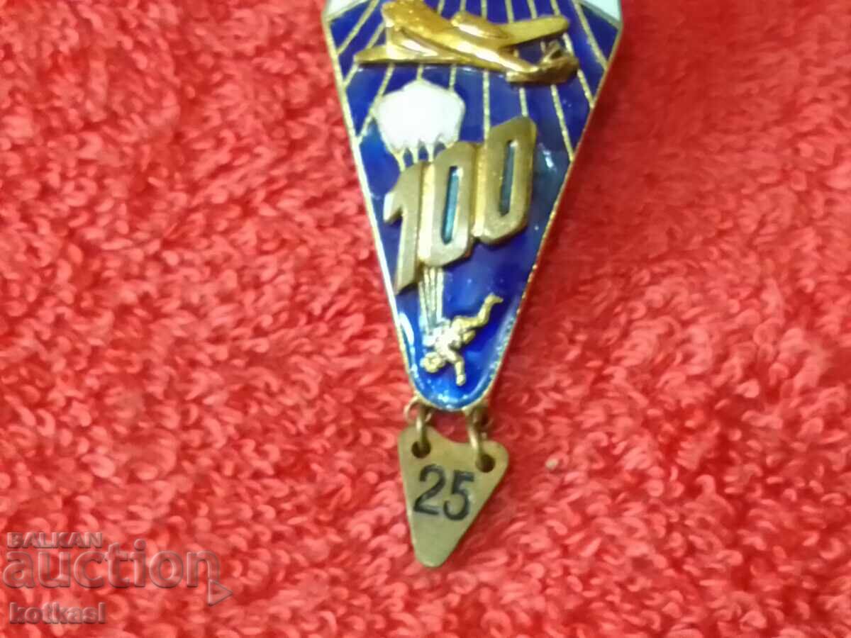 Star Military Bronze Badge Enamel Instructor Paratrooper Quality with price 135.50 BGN | € 69.28