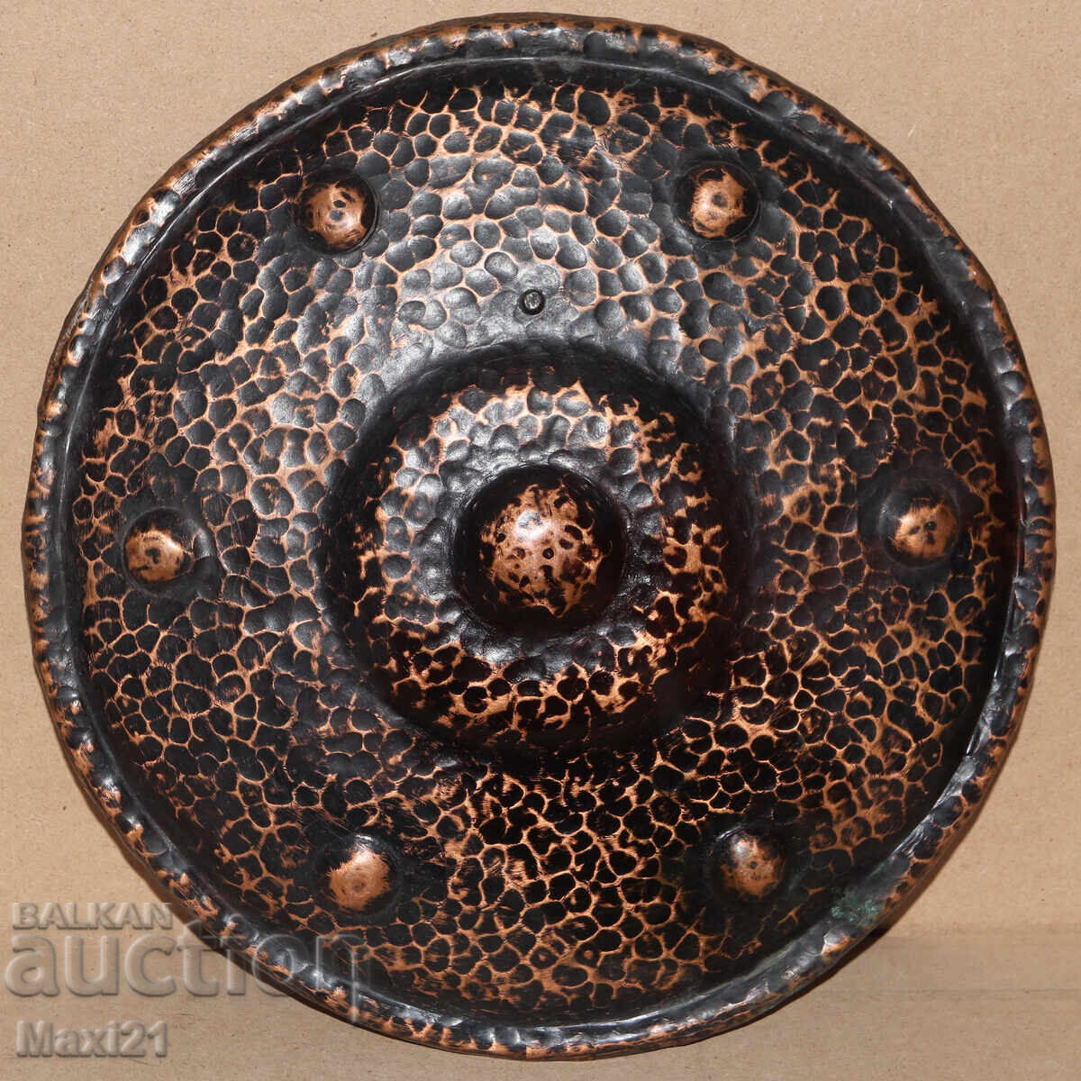 Handmade old copper wall panel decoration with price 240.00 BGN | € 122.71