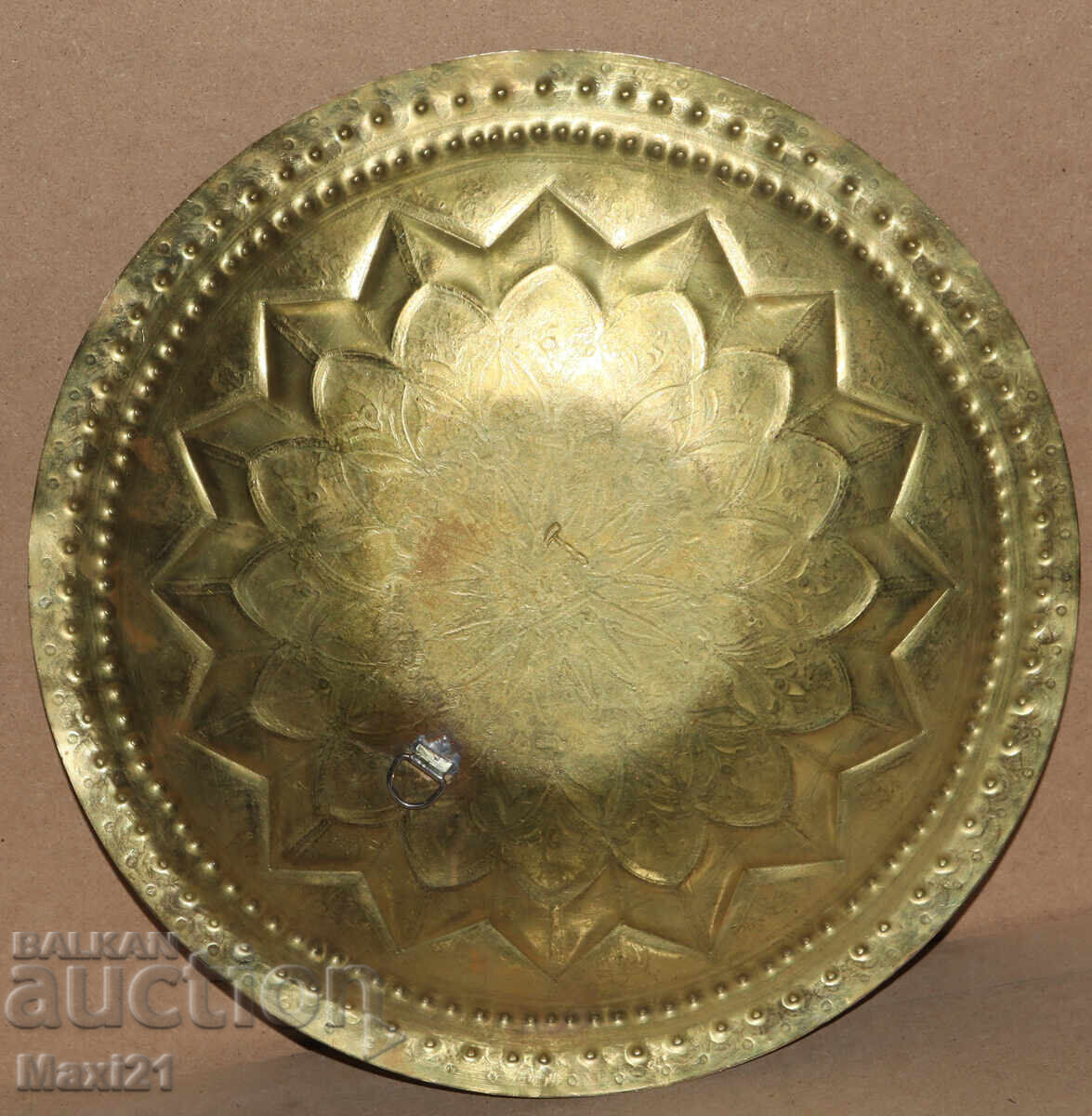 Παλιό ορειχάλκινο διακοσμητικό δίσκος διακόσμηση - 7 Παλιό ορειχάλκινο διακοσμητικό δίσκος διακόσμηση - 7