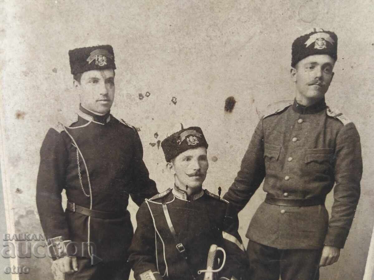 ЦАРСКА СНИМКА КАРТОН,ВОЙНИК,УНИФОРМА,ФОТО ФАКИРОВ,СОФИЯ - 5