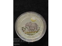 Silver Ounce 1oz Ag999 2011 Somalia 100 Shillings