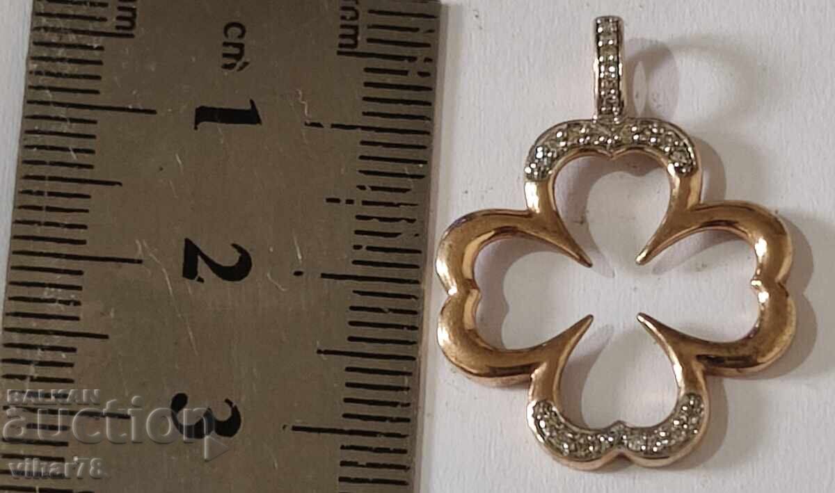 Gold-plated Silver Pendant with price 69.99 BGN | € 35.79 Gold-plated Silver Pendant with price 69.99 BGN | € 35.79