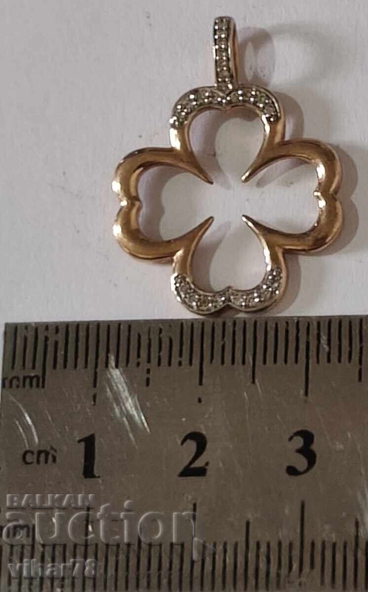 Auction Gold-plated Silver Pendant Auction Gold-plated Silver Pendant