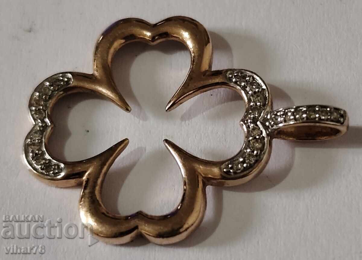 Delivery of Gold-plated Silver Pendant Delivery of Gold-plated Silver Pendant