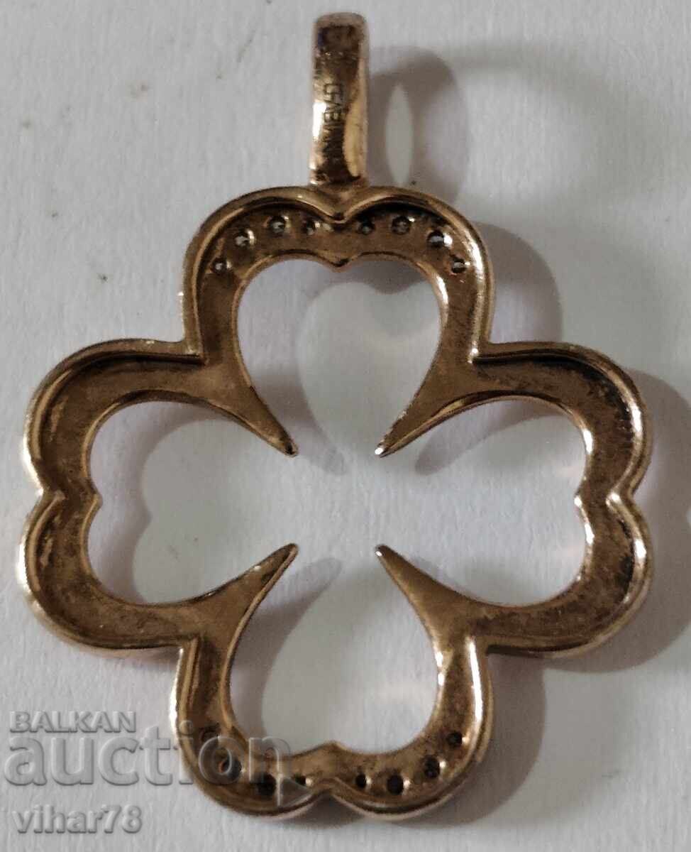 Gold-plated Silver Pendant - 6 Gold-plated Silver Pendant - 6