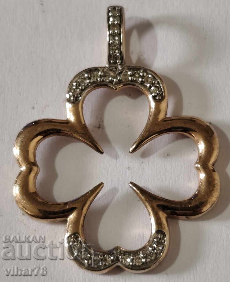 Gold-plated Silver Pendant Gold-plated Silver Pendant