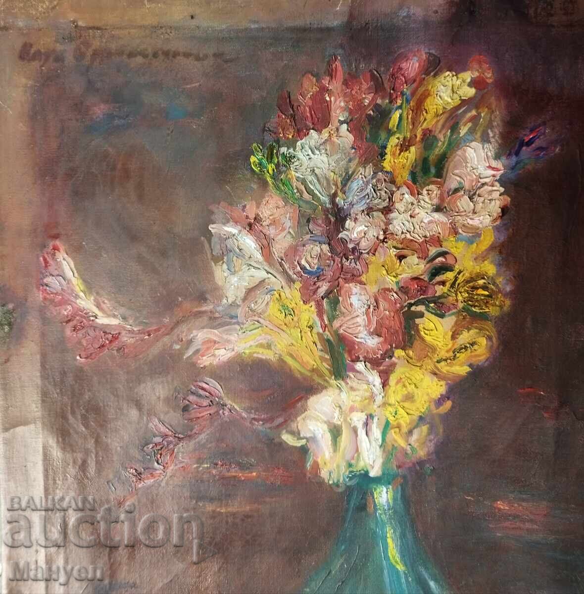 Παράδοση Πίνακας "Βάζο με λουλούδια"