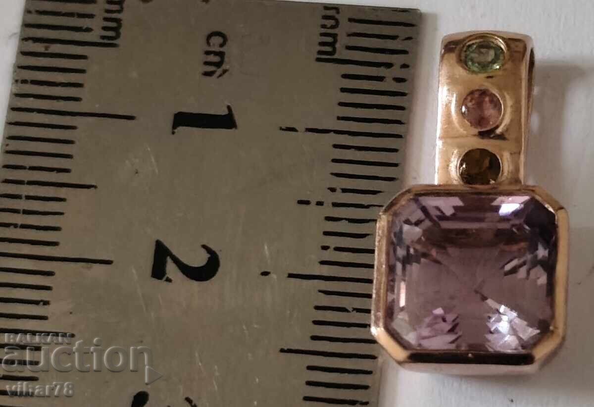 Auction  Gold-plated Silver Pendant