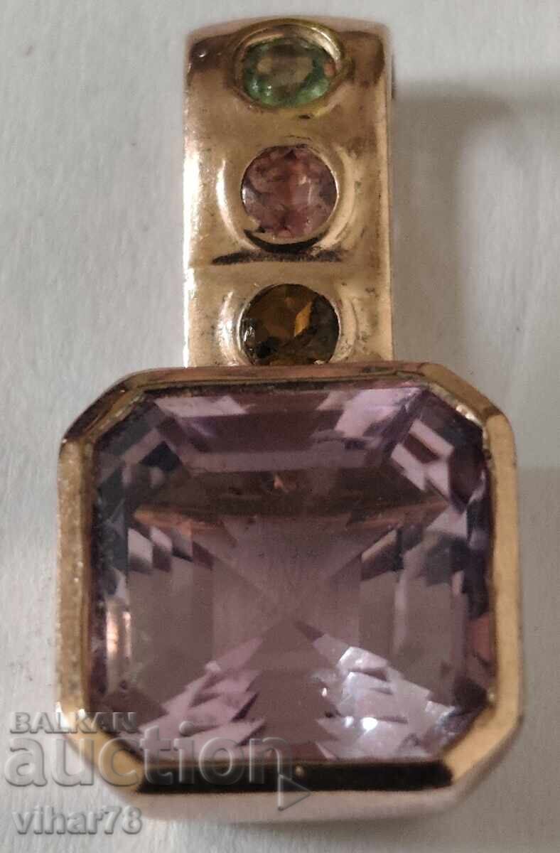 Gold-plated Silver Pendant