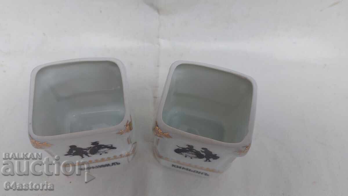 Porcelain, jars, spices, royal, service set - 7