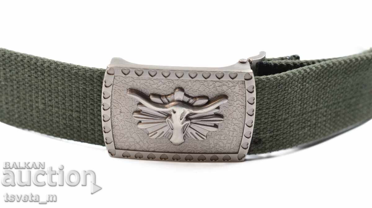 Στρατιωτική ζώνη με τιμή 10.00 BGN | € 5.11 Στρατιωτική ζώνη με τιμή 10.00 BGN | € 5.11