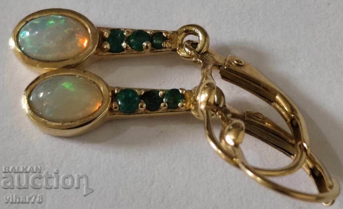 Cercei argintii cu aurire cu preț € 39.99 | 78.21 BGN