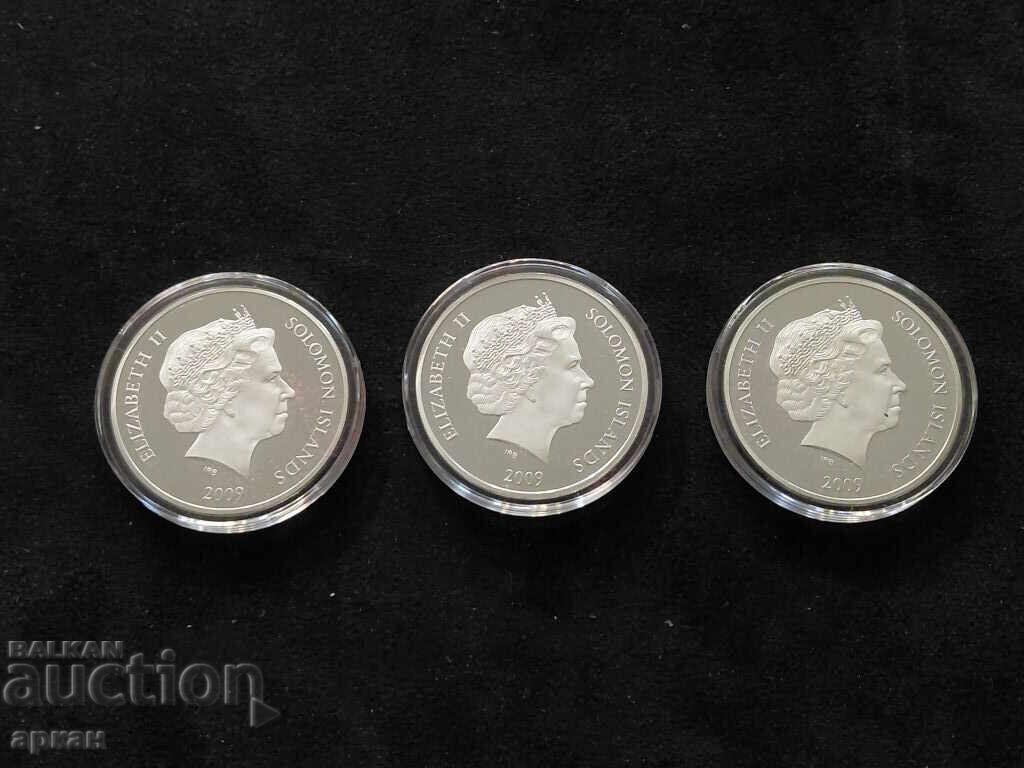 1 $ 2009 Νήσοι Σολομώντα -3 τεμάχια με τιμή 500.00 BGN | € 255.65 1 $ 2009 Νήσοι Σολομώντα -3 τεμάχια με τιμή 500.00 BGN | € 255.65