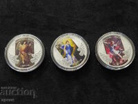 1 $ 2009 Νήσοι Σολομώντα -3 τεμάχια