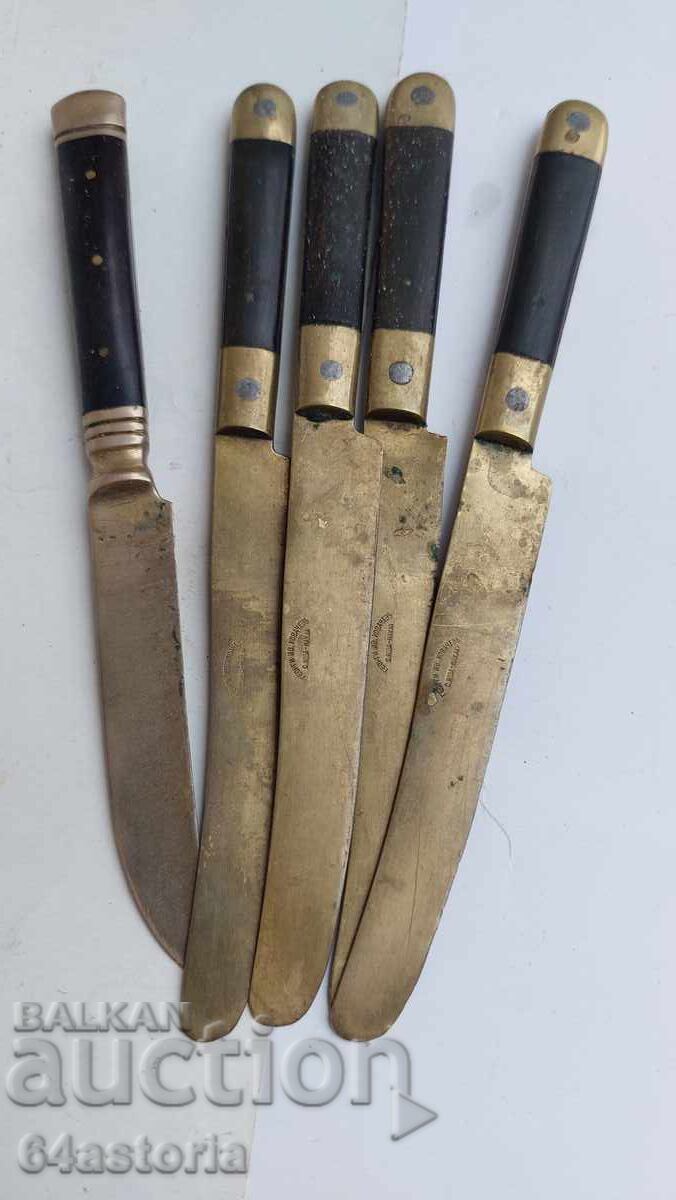 Μαχαίρι, μαχαιράκι, ορείχαλκος, πόδι, βασιλικό - 5