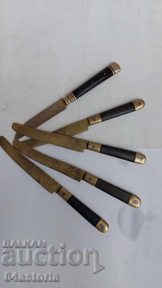 Μαχαίρι, μαχαιράκι, ορείχαλκος, πόδι, βασιλικό - 6