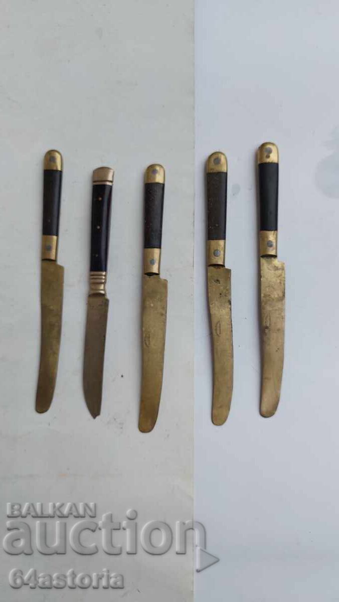 Μαχαίρι, μαχαιράκι, ορείχαλκος, πόδι, βασιλικό