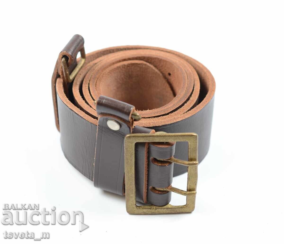 Кожен военен офицерски колан - неупотребяван