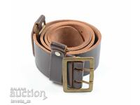 Centură militară din piele pentru ofițer - nefolosită