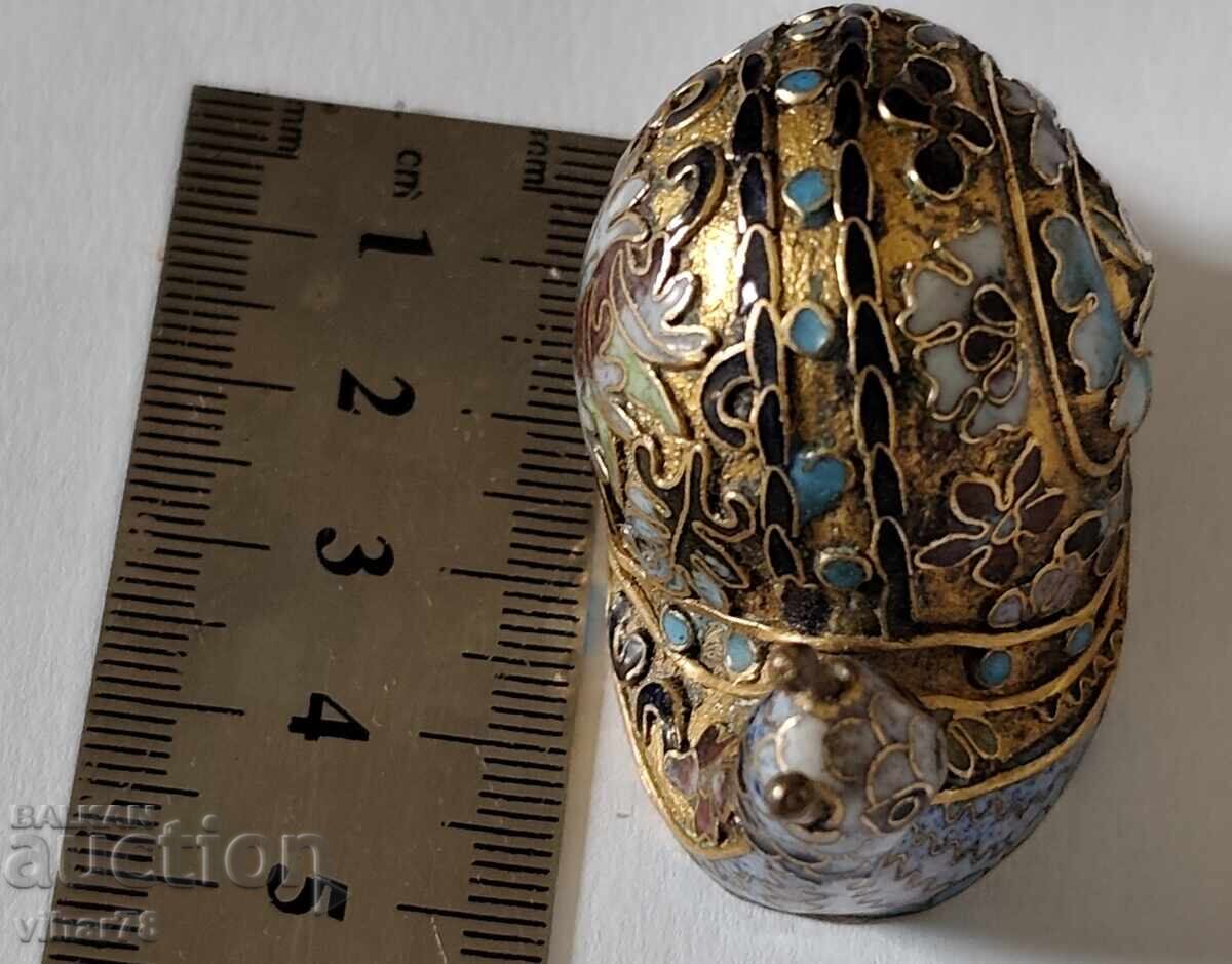 Χάλκινο σμαλτωμένο ειδώλιο σαλιγκαριού με τιμή 65.99 BGN | € 33.74