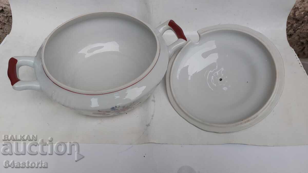 Πορσελάνη, σουπνιέρα, σερβίτσιο, βουλγαρικό - 6