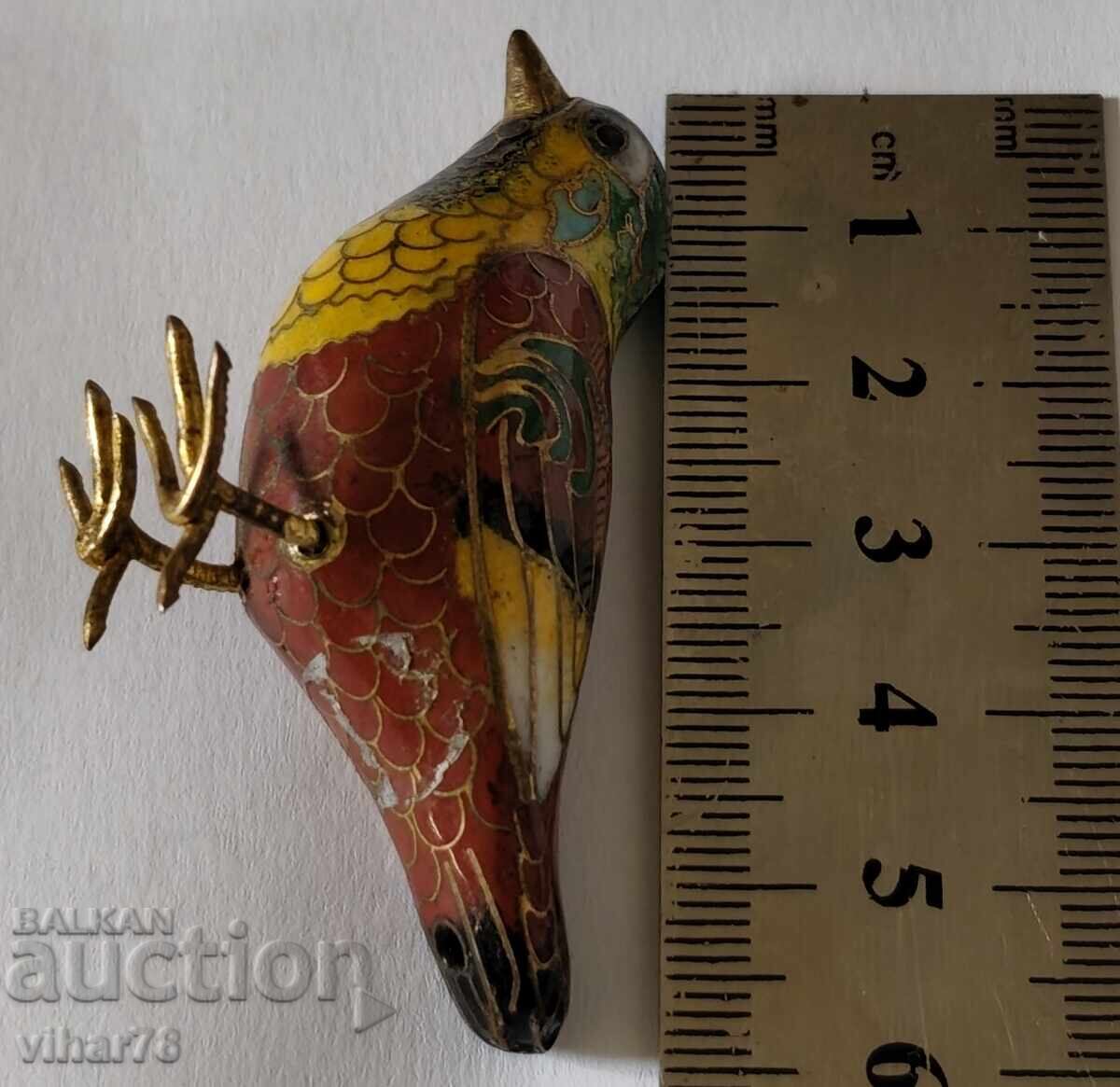 Delivery of Bronze enameled figure Delivery of Bronze enameled figure